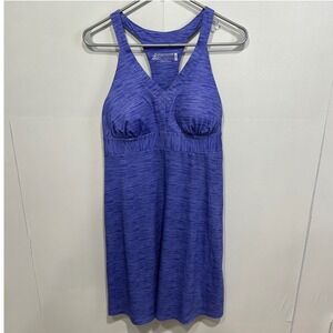 ZeroXposur Outdoor Lifestyle Athletic‎ Dress Medium Blue Heathered Racerback